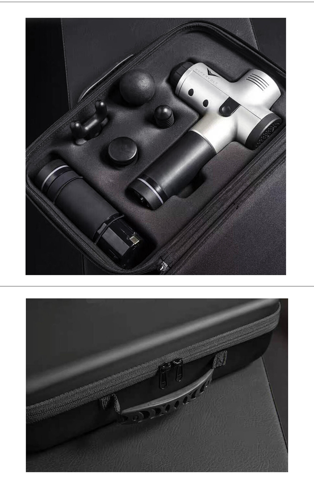 Protective Travel EVA Case Massage Gun Carry Case Muscle Massage Gun Box(图2)