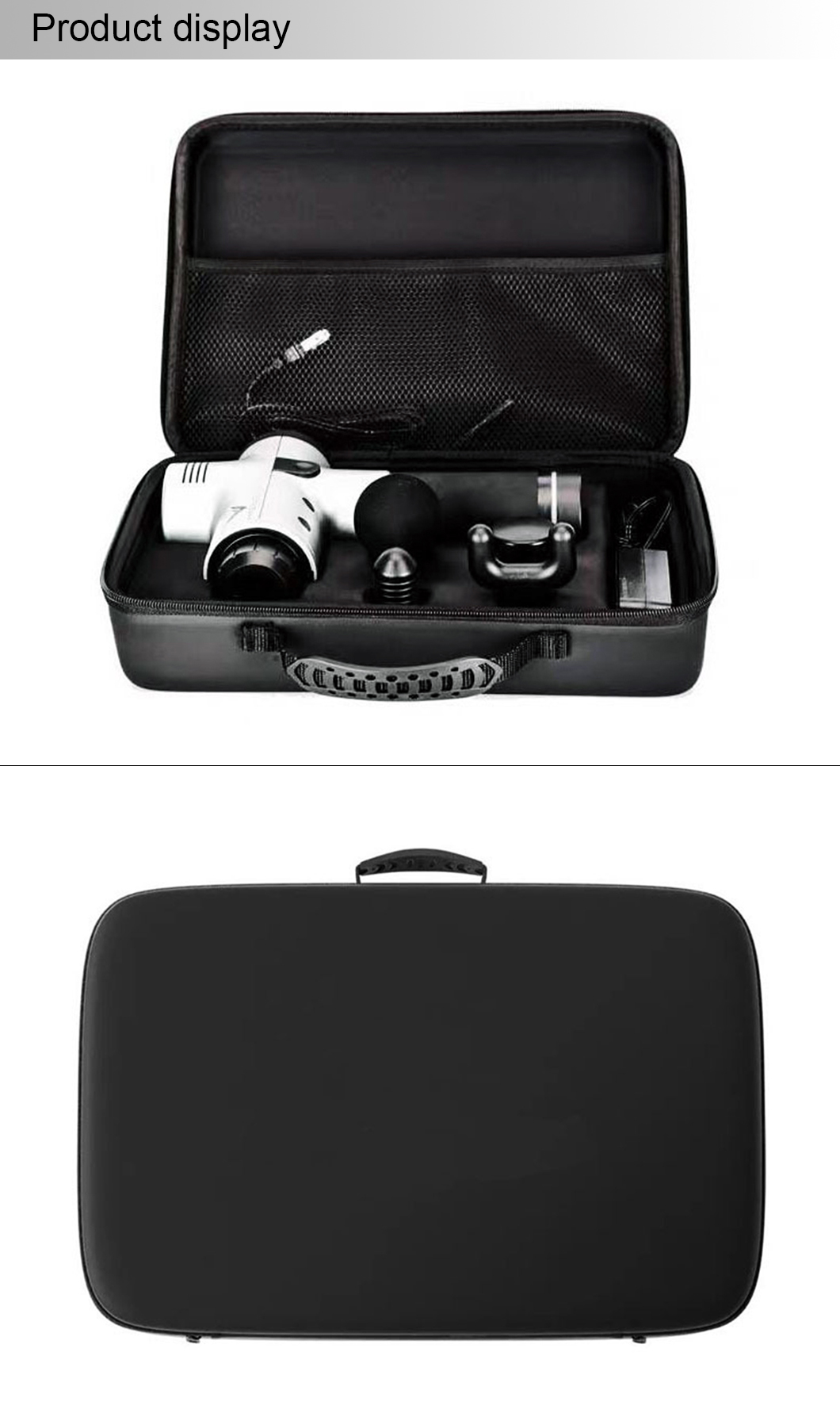 Protective Travel EVA Case Massage Gun Carry Case Muscle Massage Gun Box(图1)