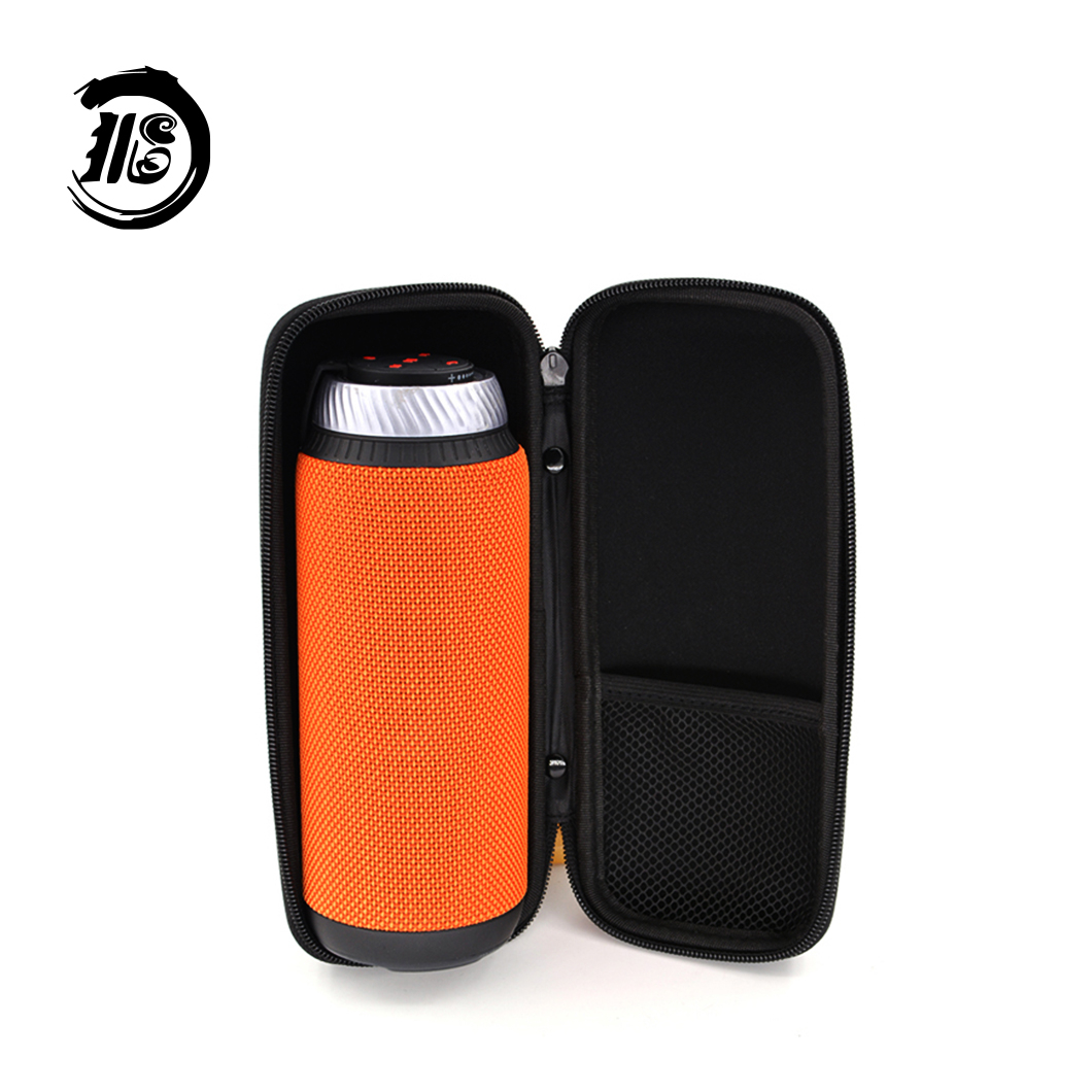 Rugged Waterproof Shockproof EVA Shell with Zippered Seal for Outdoor Wireless Speaker