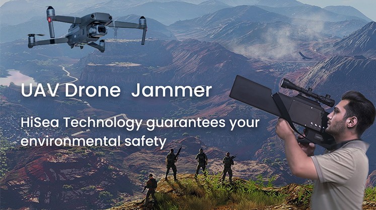 Drone jammer blocks aerial cameras