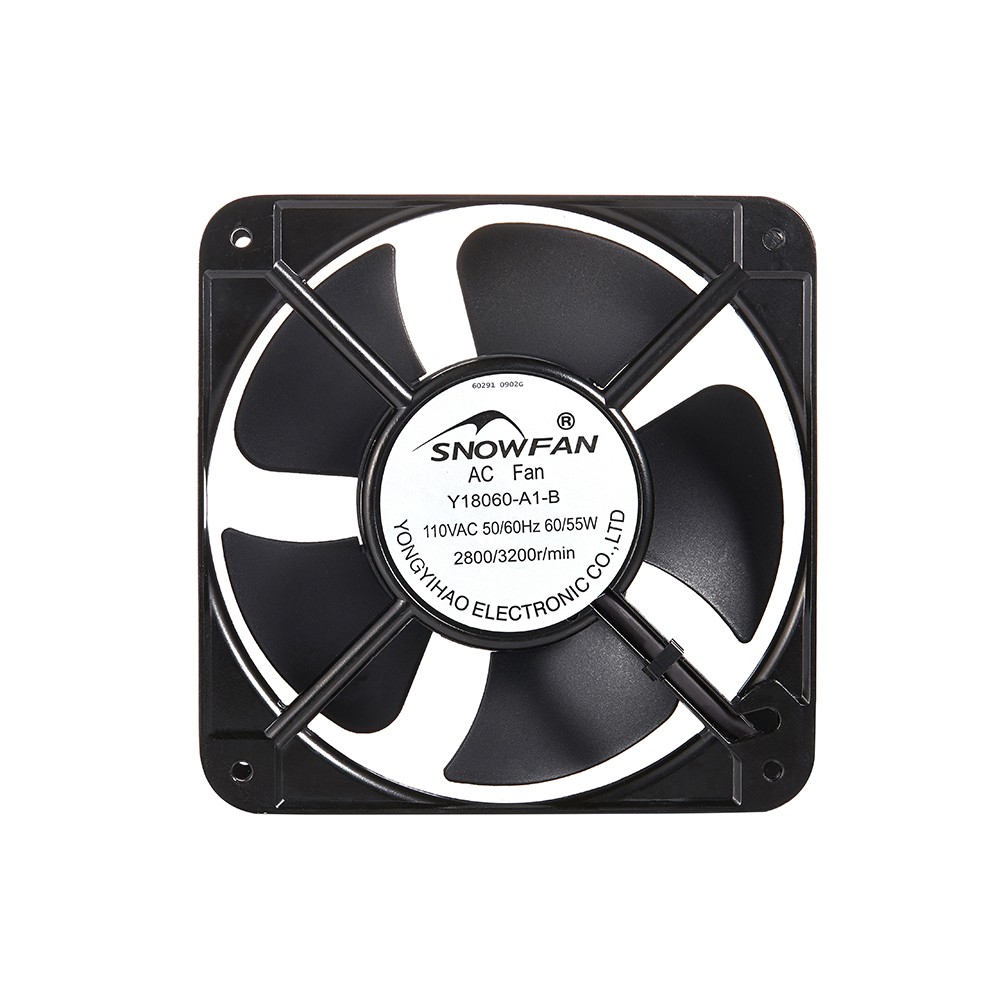 Axial Fan 220v Cabinet Ventilation 180*180*60mm High Speed AC Axial Cooling Fan Snowfan