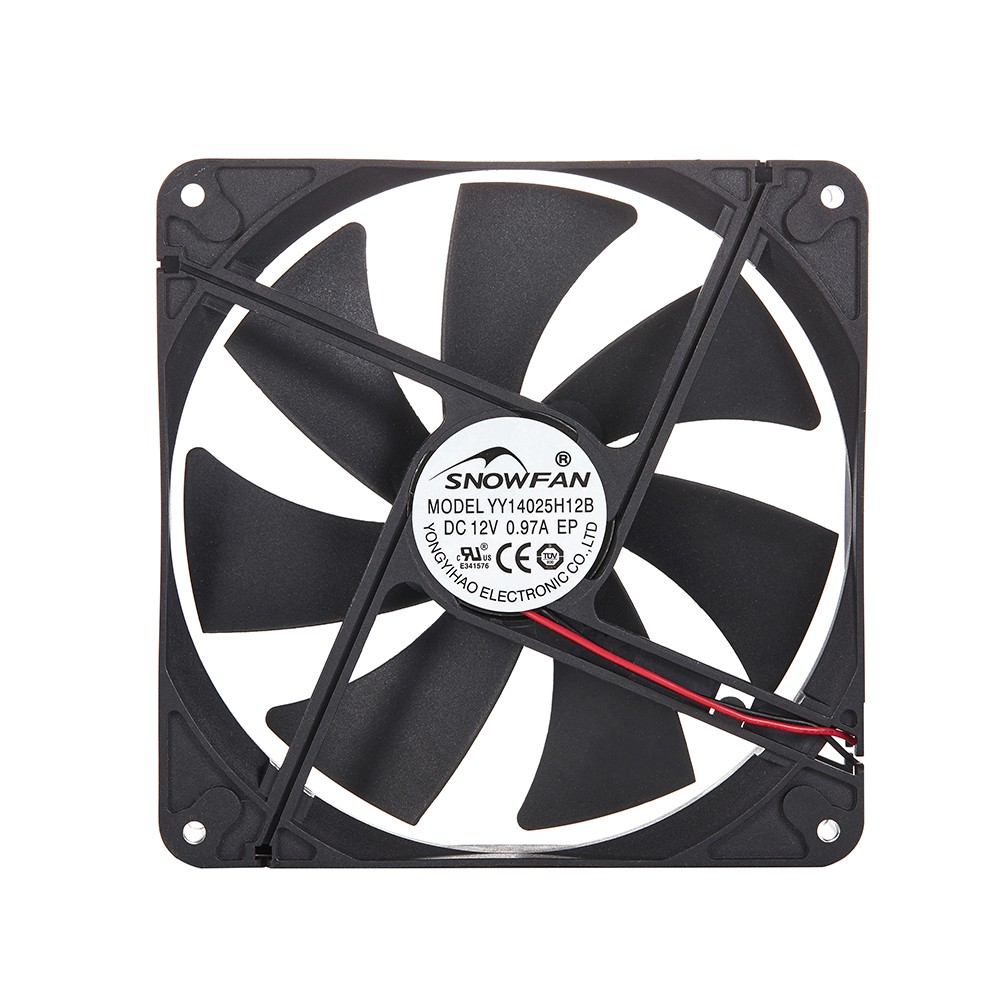 Ultra Silent 140x140x25mm DC cooling fan low noise