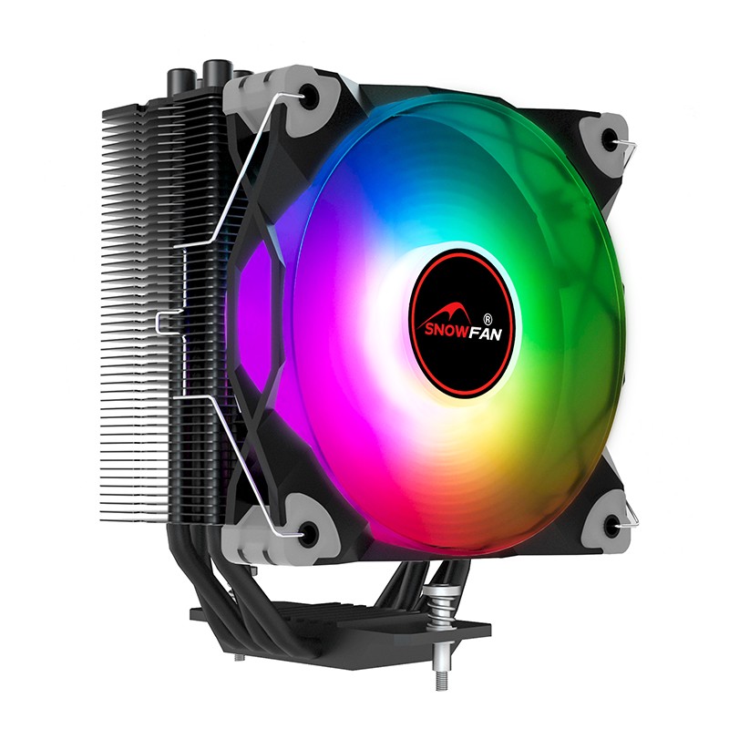 超静音机箱散热器 CPU AMD RGB AM4 CPU 风冷Cooler 