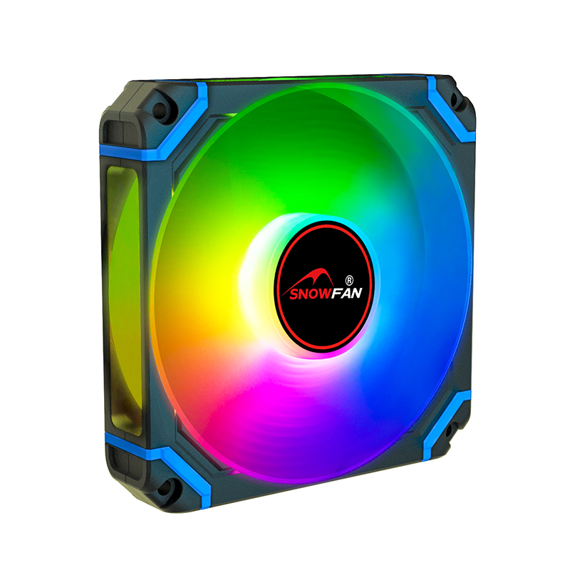 Snowfan RGB风扇 PC电脑120mm风扇 ARGB CPU 散热风扇