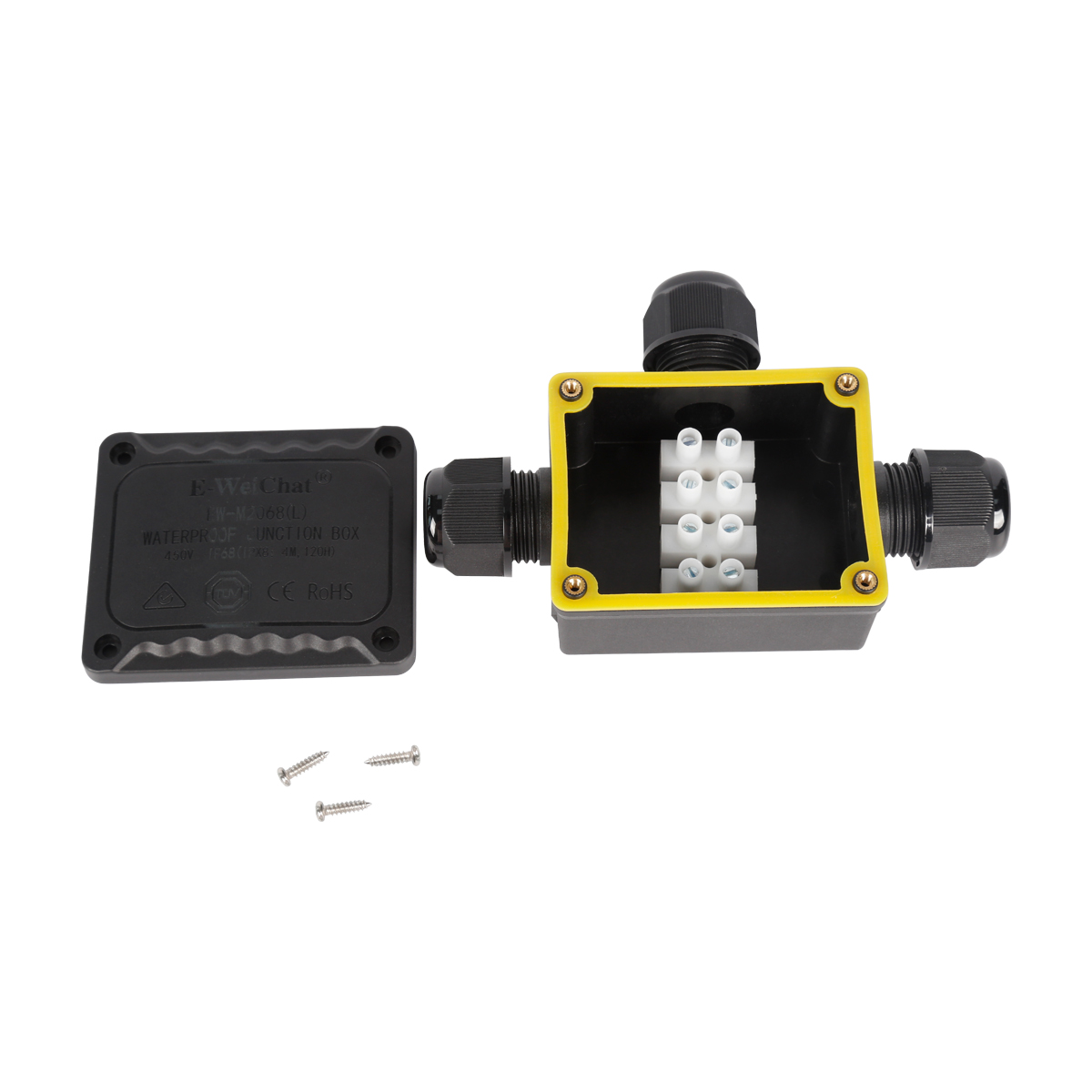 waterproof direct burial junction box_waterproof extension cord