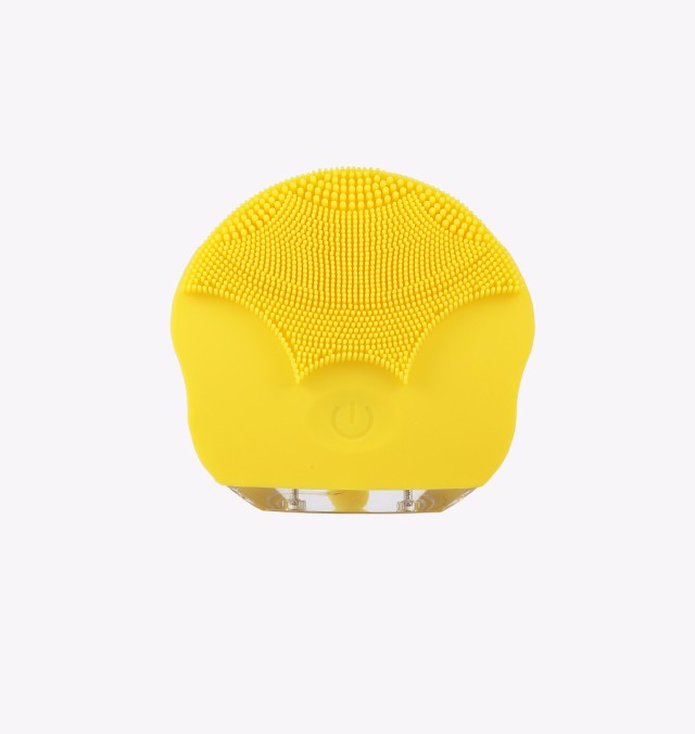 Silicone face cleaning brush