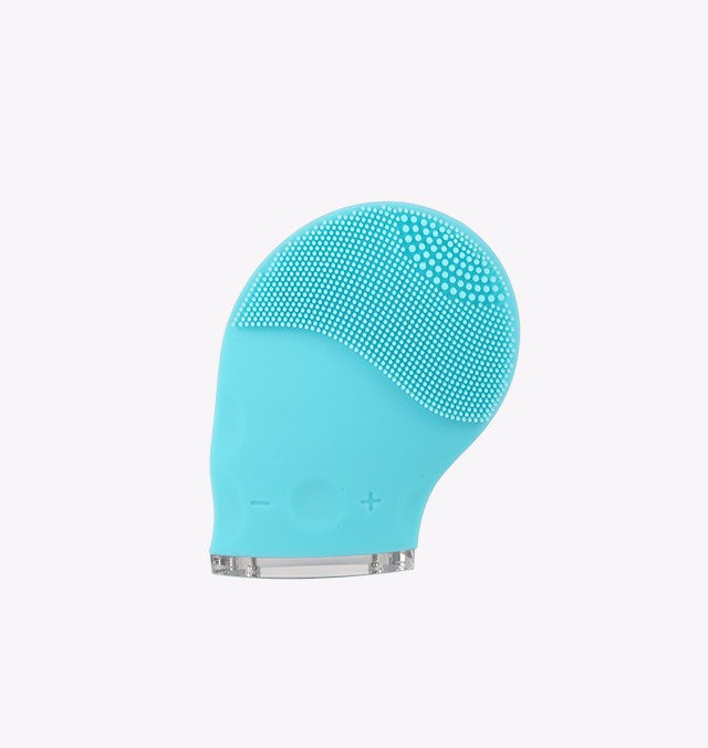 Silicone face cleaning brush