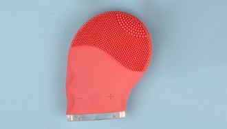 silicon electric facial cleansing brush