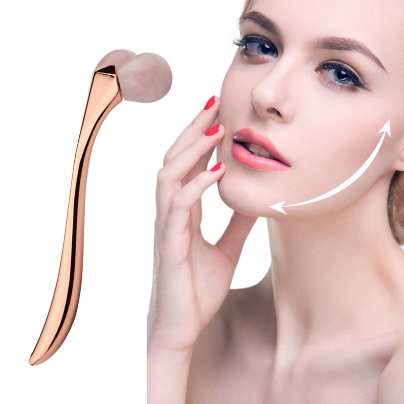 Private Label Manufacturer Gua Sha Scraping Tool Amethyst Jade Roller Anti Aging Massager Jade Rolle