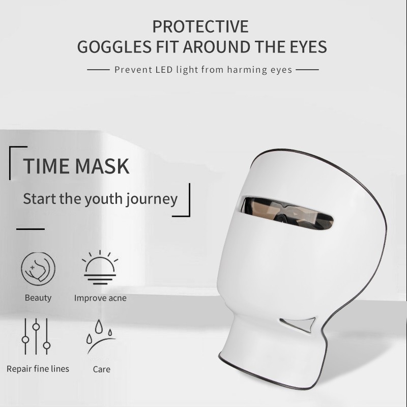 Private Label LED Mask Skin Care Skin Rejuvenation SPA Beauty Light Therapy Face Silicone Facial LED