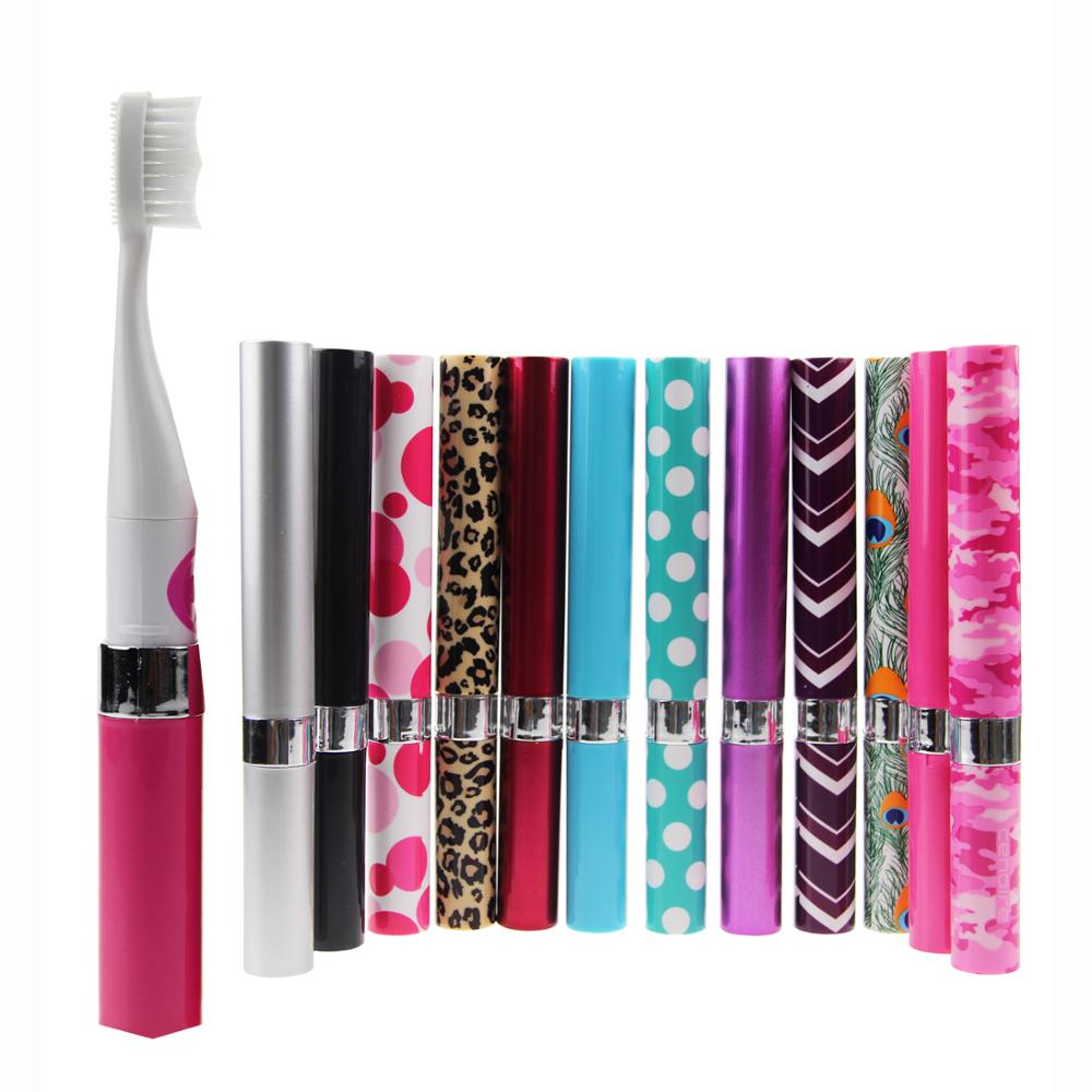 Travel set multi-color toothbrush
